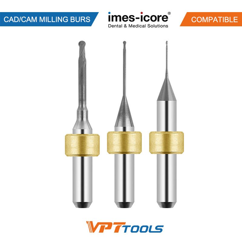 Fraises CAD/CAM SYKATOOLS compatibles Imes icore — photo de la gamme