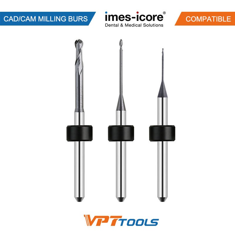 Fraises CAD/CAM SYKATOOLS compatibles Imes icore — photo de la gamme