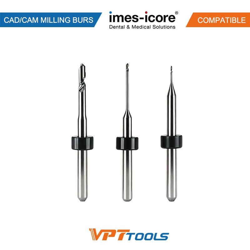Fraises CAD/CAM SYKATOOLS compatibles Imes icore — photo de la gamme